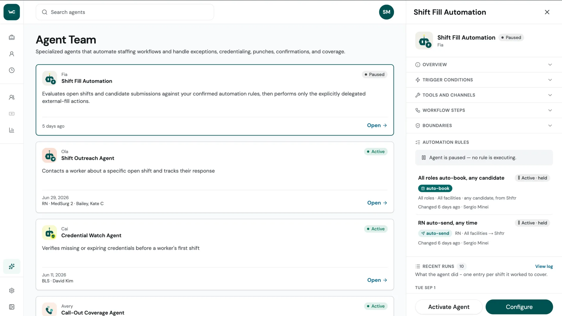Work Connect, screenshot 3